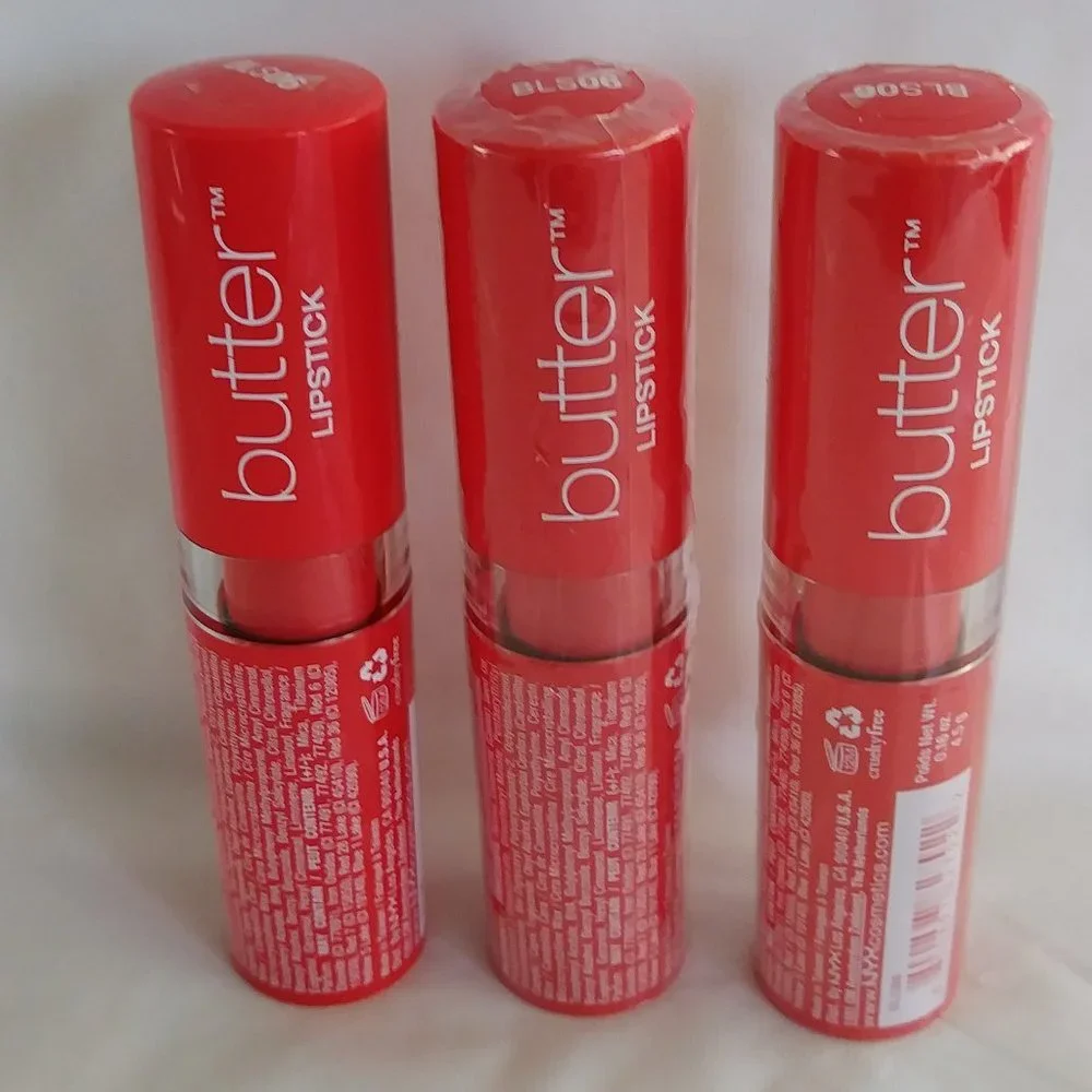 NYX butter Lipstick (3 pack)